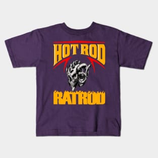 Hot Rod vs Rat Rod Kids T-Shirt